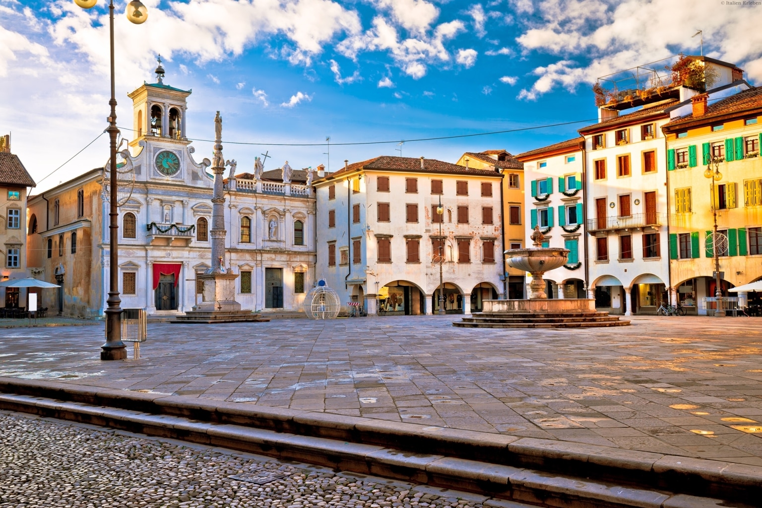 Friaul Udine Piazza Altstadt