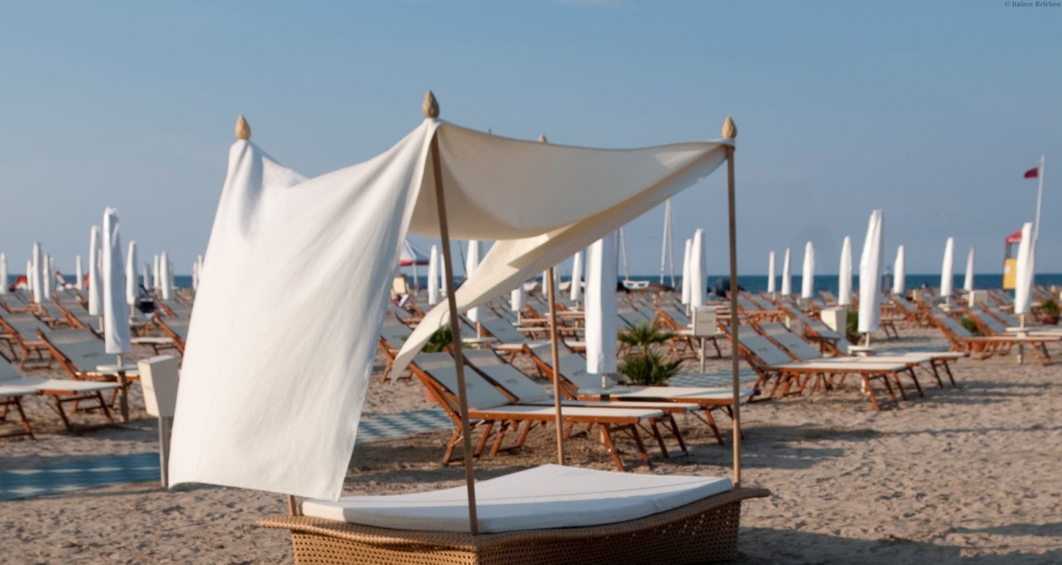 Emilia Romagna Grand Hotel Rimini Meer Obere Adria Strand Sand Stadt Lifestyle