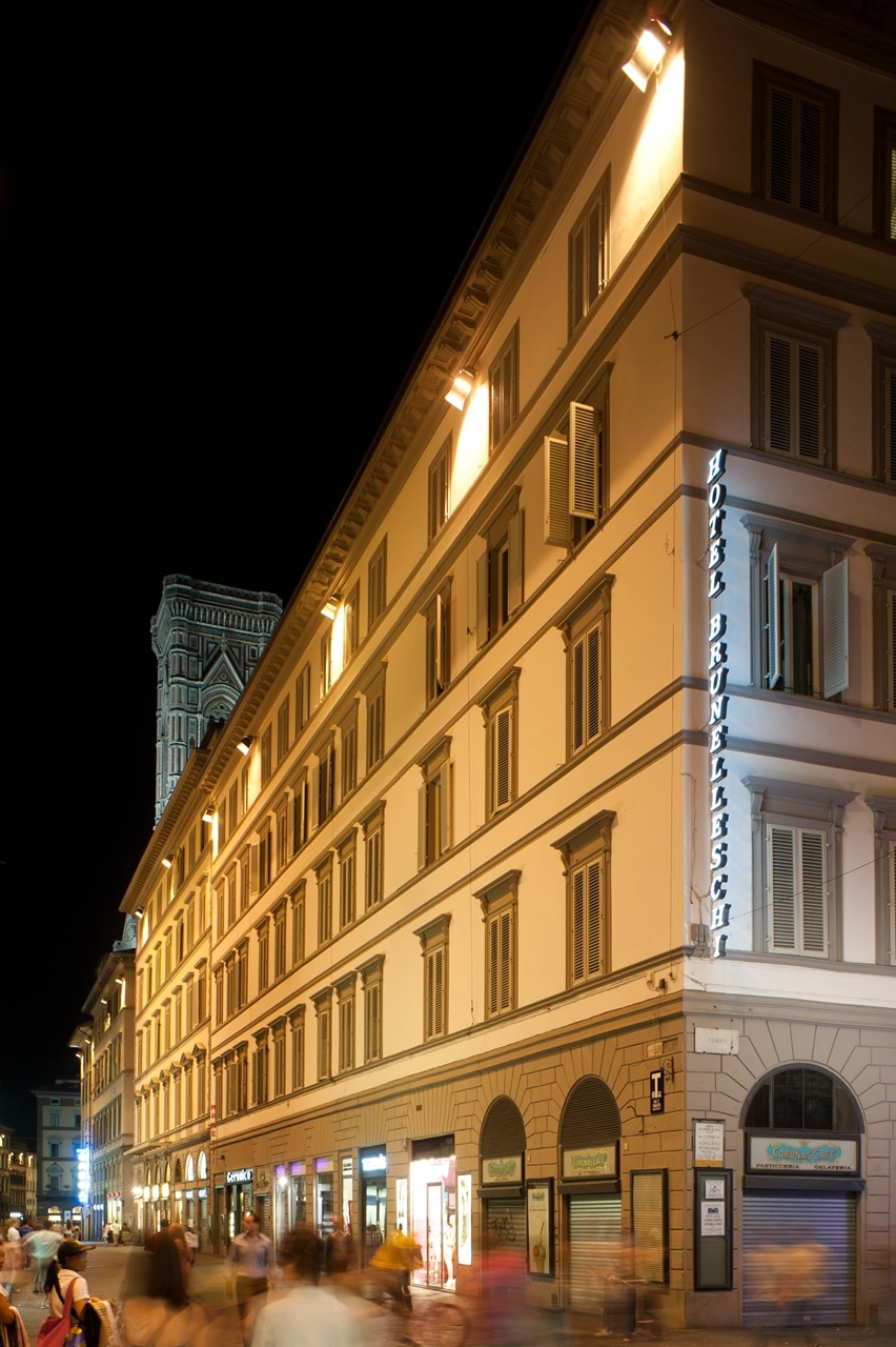 Toskana Florenz Hotel Brunelleschi Innenstadt Altstadt historisch Dom Außenansicht Fassade