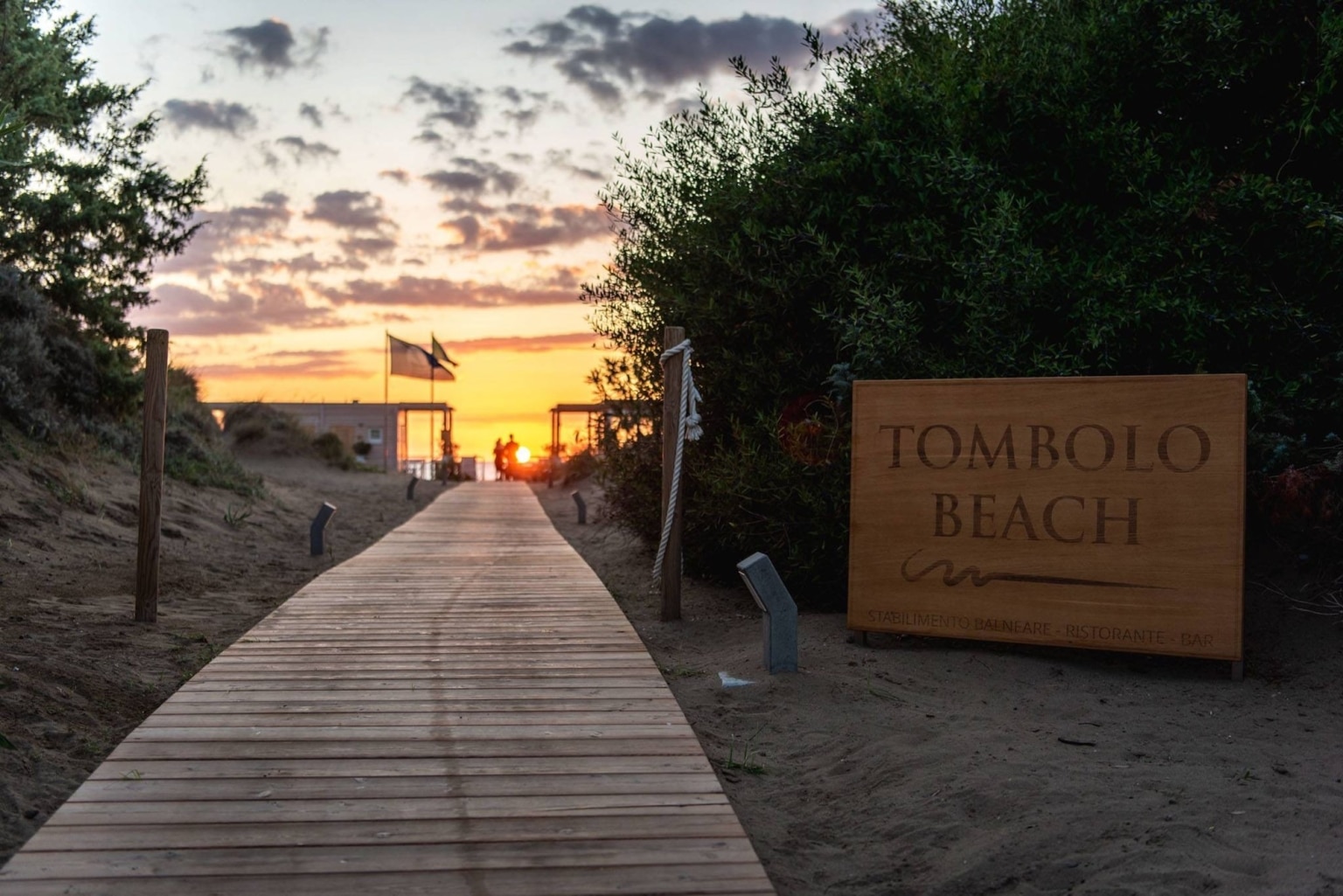 Toskana Tombolo Talasso Beach Resort Marina di Castagneto Maremma Meer Küste Strand