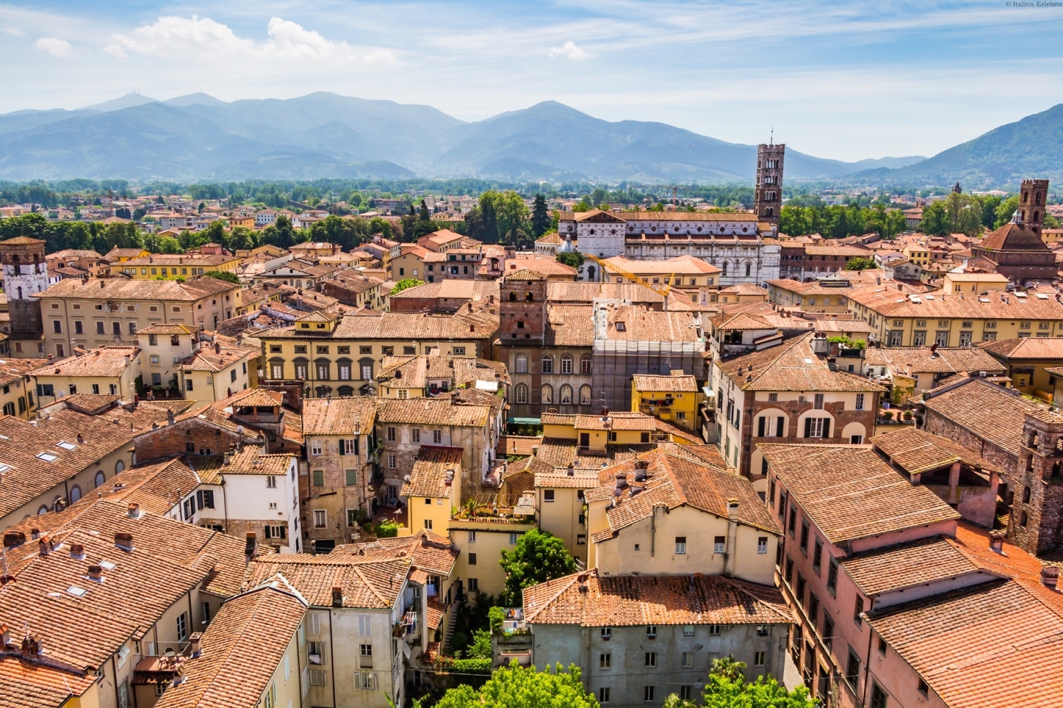 Toskana Lucca Panorama