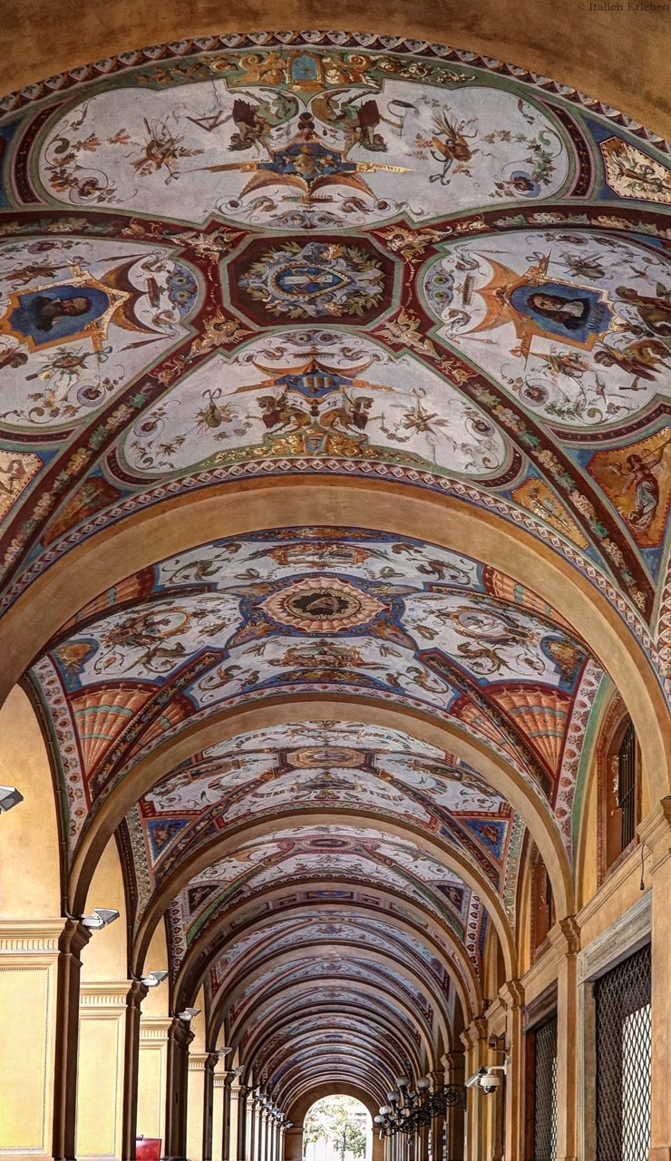 Italien Unesco Weltkulturerbe Bologna Stadt Arkadengänge Portici