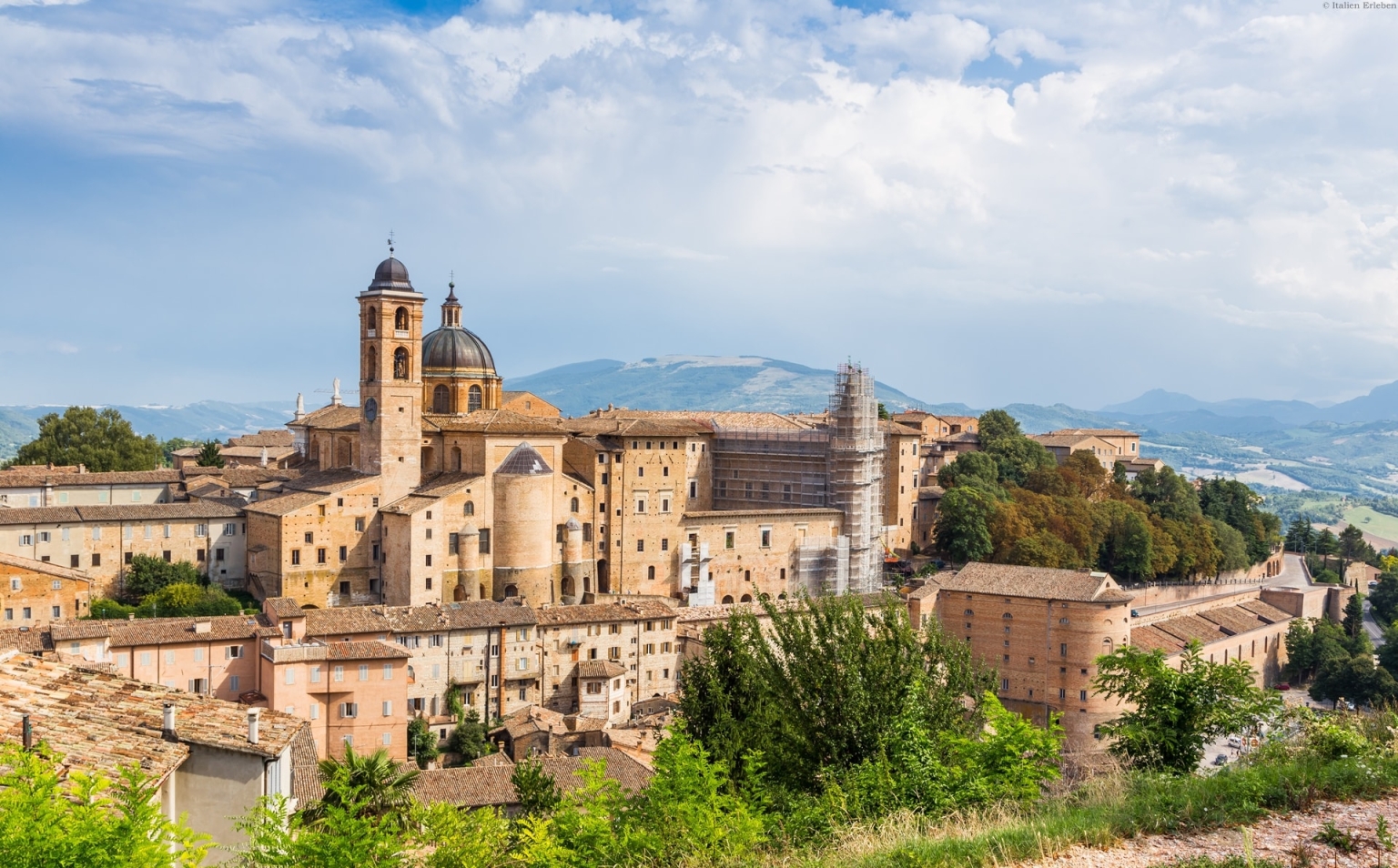Italien Unesco Weltkulturerbe Marken Urbino Stadt