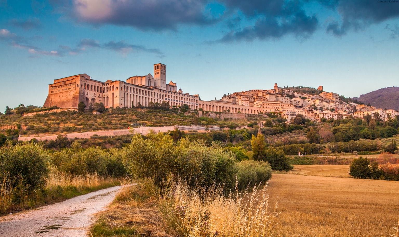 Italien Unesco Weltkulturerbe Umbrien Assisi Heiliger Franziskus