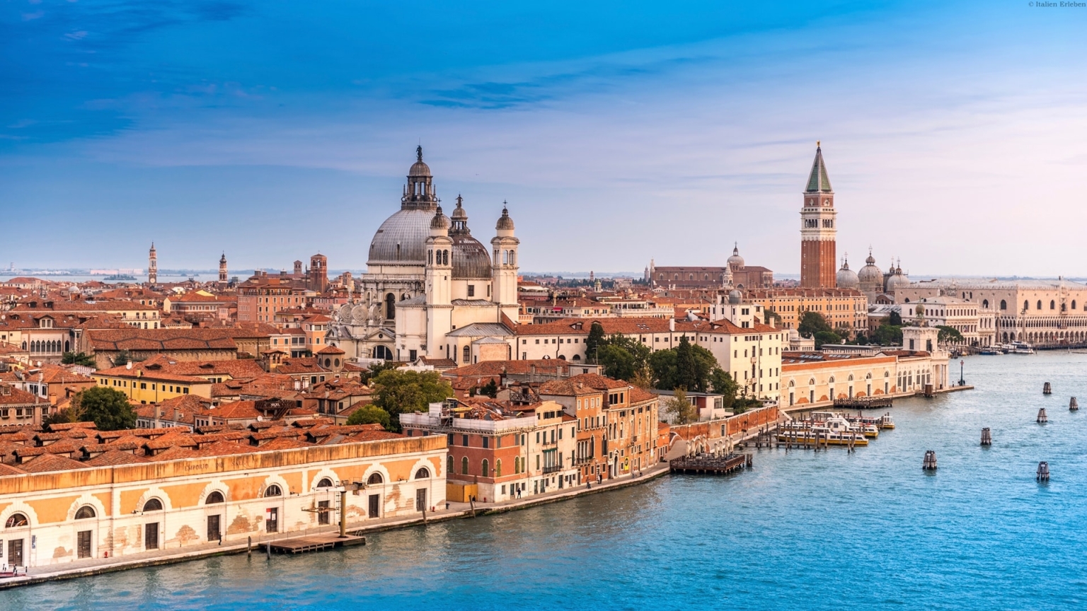 Italien Unesco Weltkulturerbe Veneto Venedig Stadt Panorama