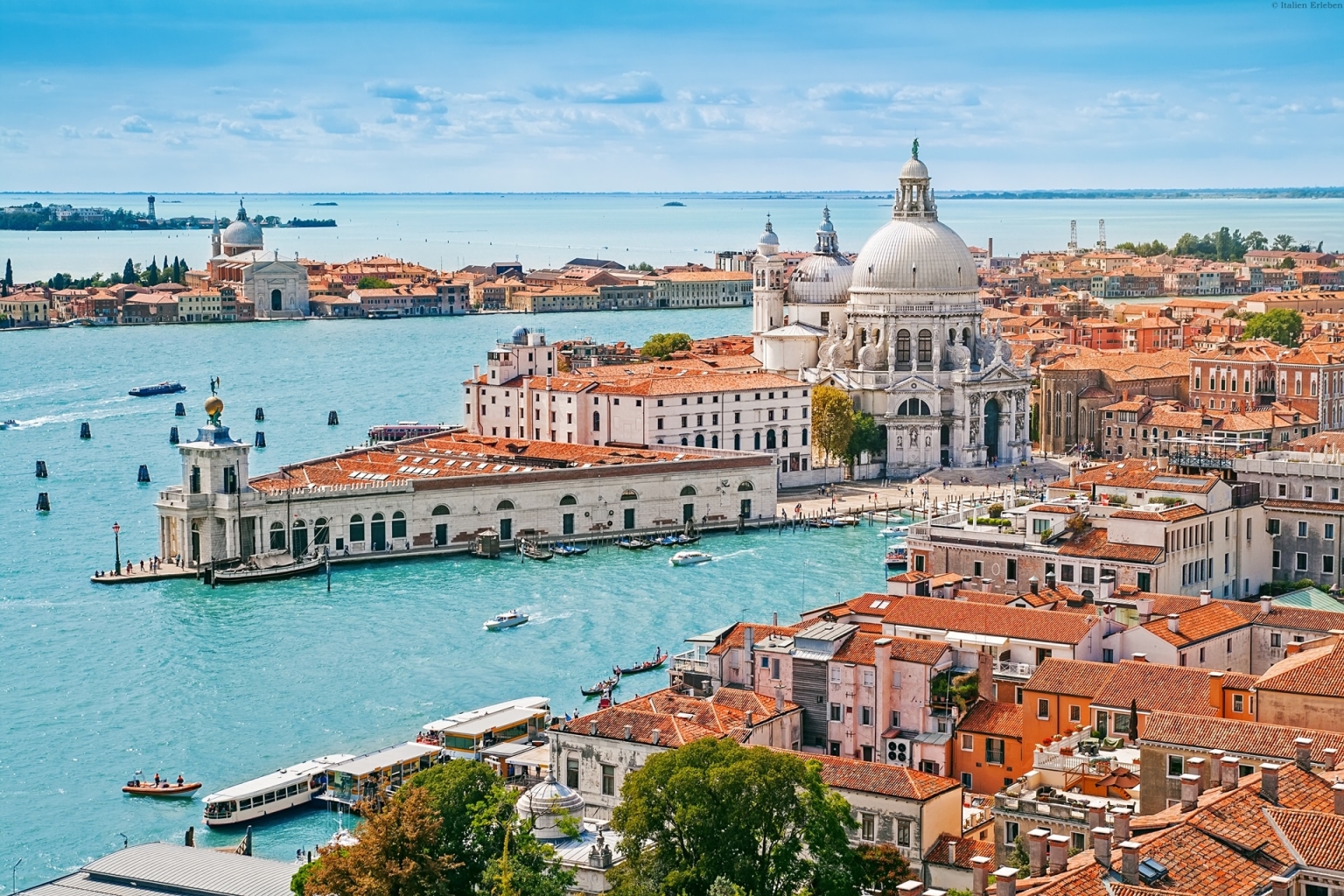 Italien Venedig Luftaufnahme